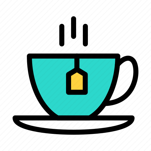 Tea, coffee, hot, drink, goldlife icon - Download on Iconfinder