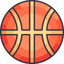basketball, ball, equipment, dribbling, hoop, basket, sport