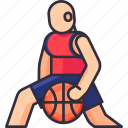 player trick, handle, skill, dribbling, basketball, hoop, basket, sport