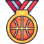 medal, winner, badge, trophy, award, basketball, hoop, basket, sport 
