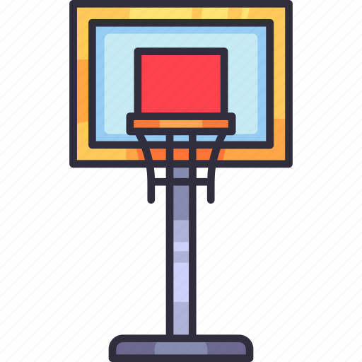 Ring basket, ring, net, backboard, scoring, basketball, hoop icon - Download on Iconfinder
