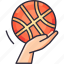 shot hand, shot, ball, hand, start, basketball, hoop, basket, sport 