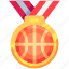 medal, winner, badge, trophy, award, basketball, hoop, basket, sport 