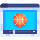 video, play, tutorial, match, live, basketball, hoop, basket, sport