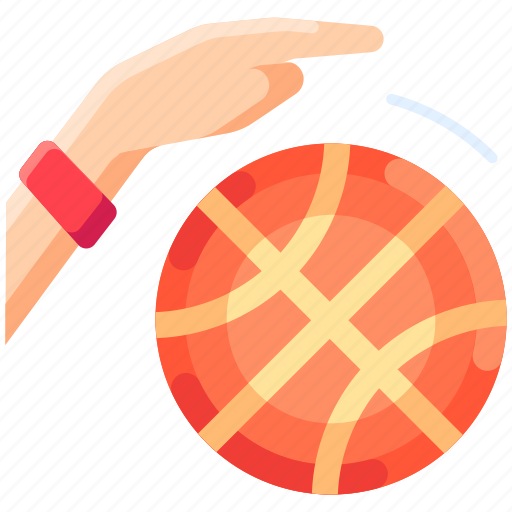 Hand dribble, dribbling, skill, trick, basketball, hoop, basket icon - Download on Iconfinder