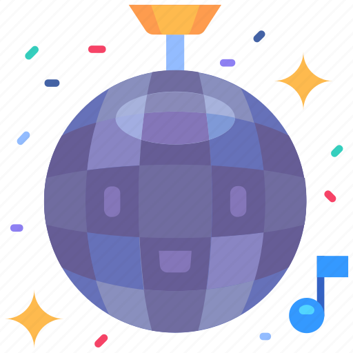 Disco ball, dance, light, disco, birthday, party, decoration icon - Download on Iconfinder