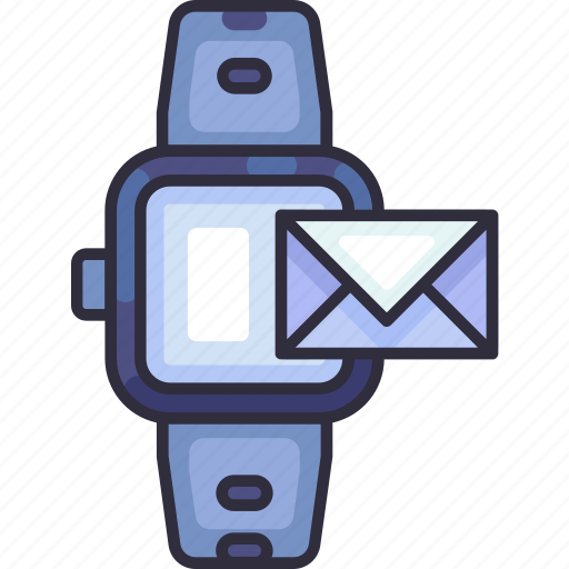 Communication, information, technology, smartwatch, message, email, notification icon - Download on Iconfinder