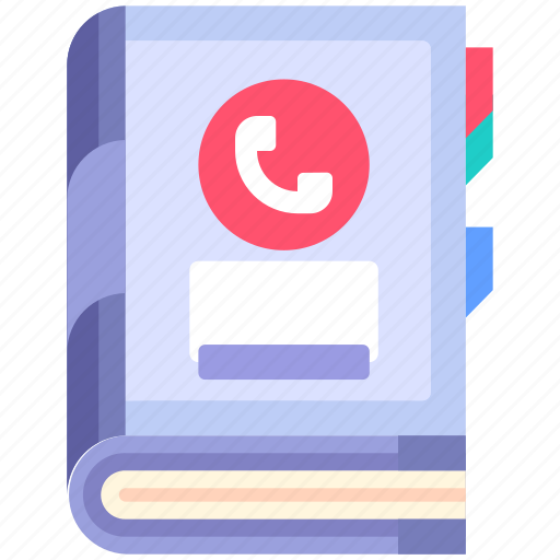Communication, information, technology, phonebook, contact, phone directory, address book icon - Download on Iconfinder