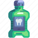 dental care, dentistry, dental, mouthwash, bottle, liquid, hygiene