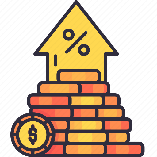Finance, business, money, interest rate, profit, investment growth icon - Download on Iconfinder