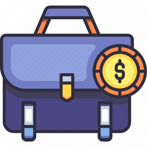 Finance, business, money, suitcase, portfolio, investment, briefcase icon - Download on Iconfinder
