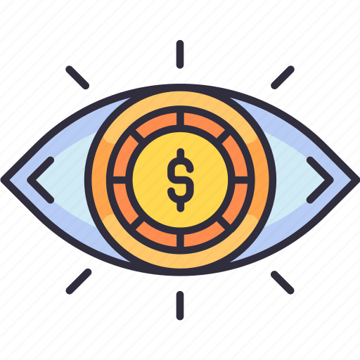 Finance, business, money, vision, view, eye, opportunity icon - Download on Iconfinder