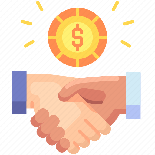Finance, business, money, cooperate, partnership, investor, handshake icon - Download on Iconfinder