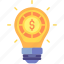finance, business, money, idea, lamp, innovation, lightbulb 