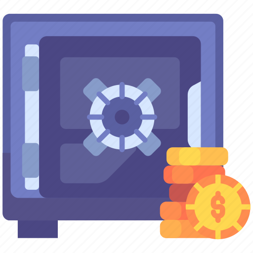 Finance, business, money, safe box, savings, security, investment icon - Download on Iconfinder