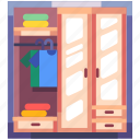 furniture, interior, household, wardrobe, closet, cabinet, cupboard
