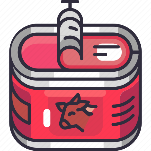 Instant food, canned, food, minced meat, ingredient, groceries, shopping icon - Download on Iconfinder