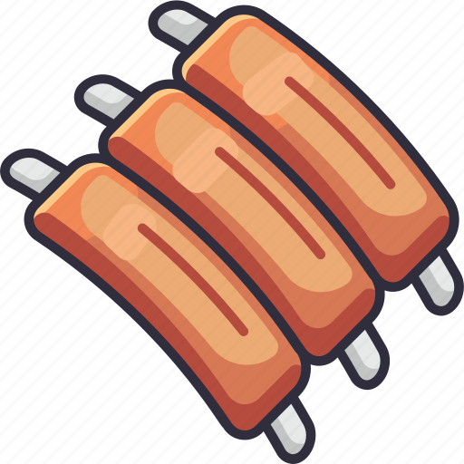 Ribs, meat, grill, cooking, food, groceries, shopping icon - Download on Iconfinder