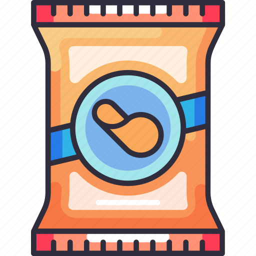 Snack, chips, potato, chip, food, groceries, shopping icon - Download on Iconfinder
