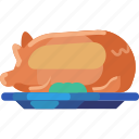 pork, bacon, meat, pig, food, cooking, groceries, shopping, supermarket