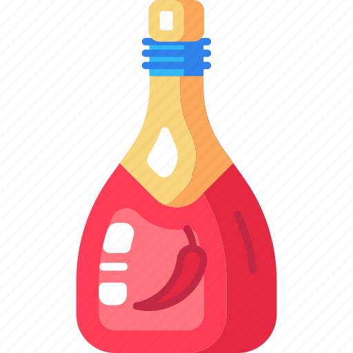 Sauce, ketchup, spicy, chili, seasoning, bottle, groceries icon - Download on Iconfinder