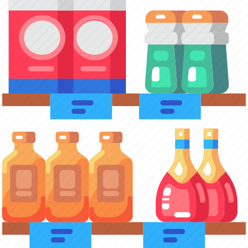 Shelves, product, shelf, display, price, store, groceries icon - Download on Iconfinder