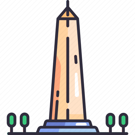 Landmark, monument, building, obelisk, paris icon - Download on Iconfinder