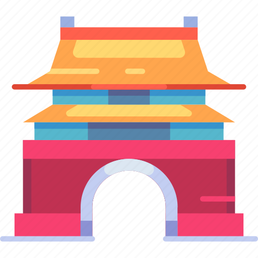 Landmark, monument, building, thirteen tombs of the ming dynasty, tiongkok, chinese icon - Download on Iconfinder