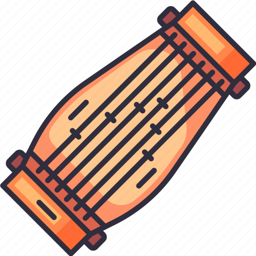 Koto, musical instrument, music, musician, song, melody, sound icon - Download on Iconfinder
