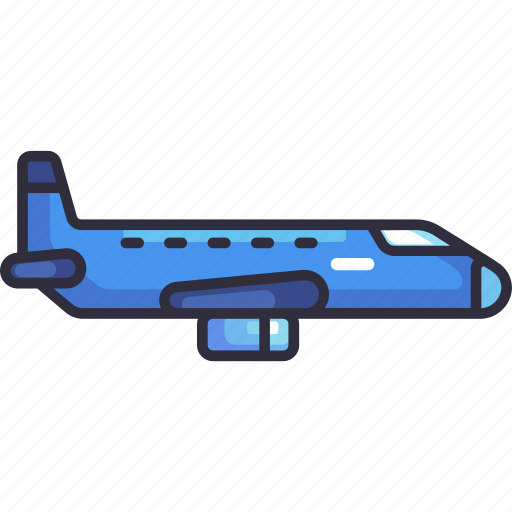 Transport, vehicle, transportation, airplane, plane, flight, travel icon - Download on Iconfinder