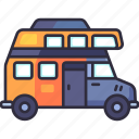 transport, vehicle, transportation, campervan, caravan, camping, car