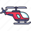 transport, vehicle, transportation, helicopter, flight, emergency 