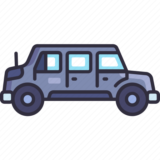 Transport, vehicle, transportation, limousine, luxury, car, sedan icon - Download on Iconfinder