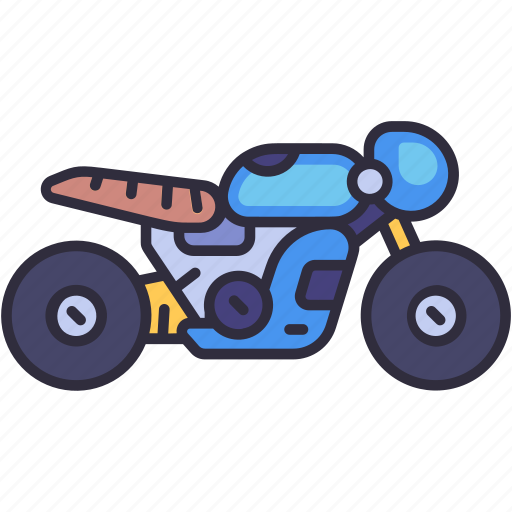 Transport, vehicle, transportation, motorbike, motorcycle, racing, sporty icon - Download on Iconfinder