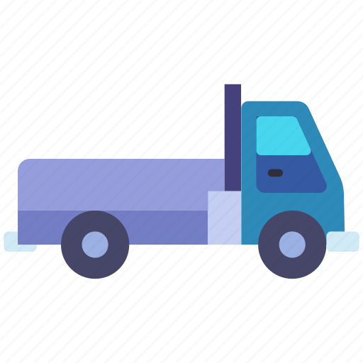 Transport, vehicle, transportation, mini truck, pickup truck, goods container, car icon - Download on Iconfinder