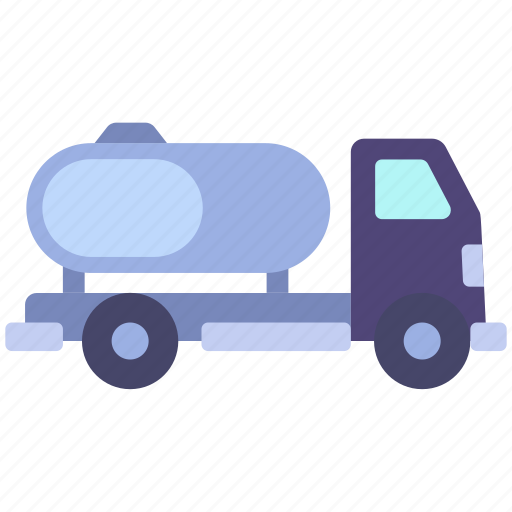 Transport, vehicle, transportation, tank truck, tanker, oil, fuel icon - Download on Iconfinder