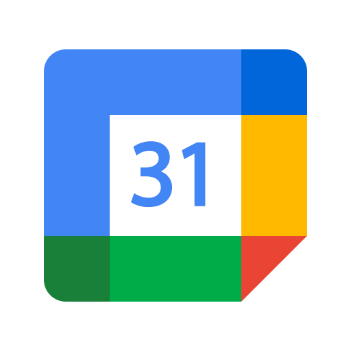 Calendar google logo new icon Free download