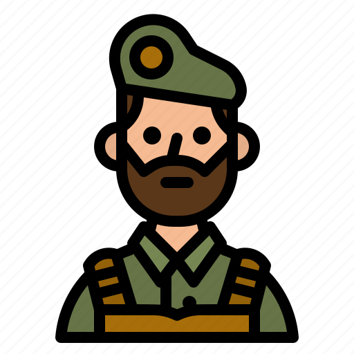 Soldier, army, job, professions, gun icon - Download on Iconfinder