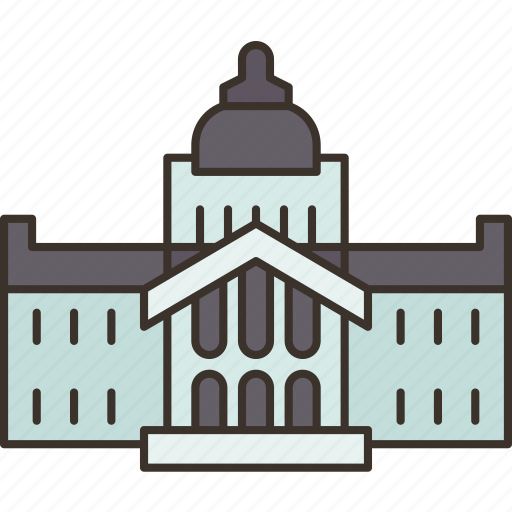 City, hall, town, municipal, administration icon - Download on Iconfinder