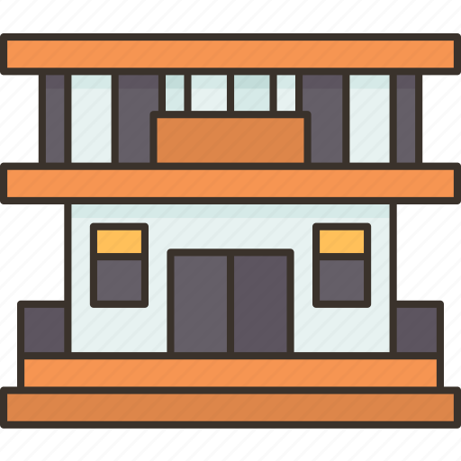 Municipal, building, town, council, official icon - Download on Iconfinder