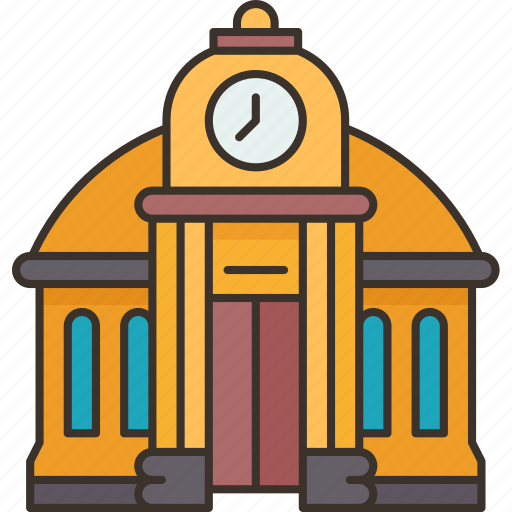 Town, hall, municipal, local, building icon - Download on Iconfinder
