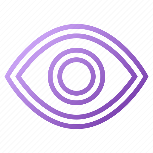 Eye, multimedia, view, visible, watch icon - Download on Iconfinder