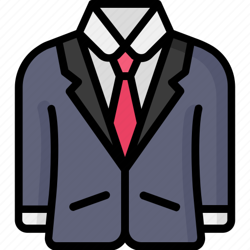 Suit, man, fashion, formal, clothes, tie icon - Download on Iconfinder