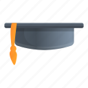 diploma, graduation, hat 