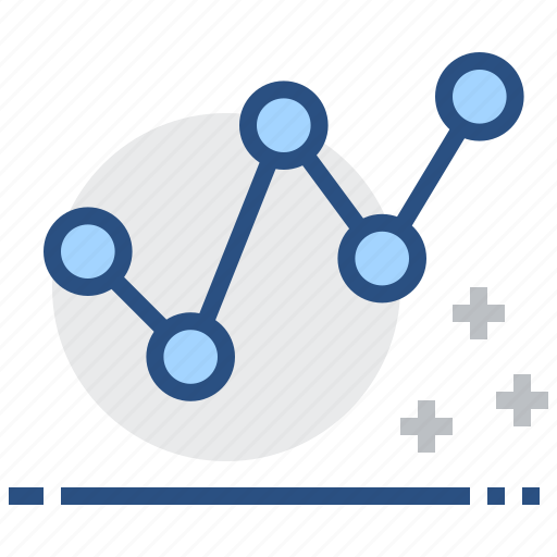 Chart, diagram, dot, graph, plot, data, infographic icon - Download on Iconfinder