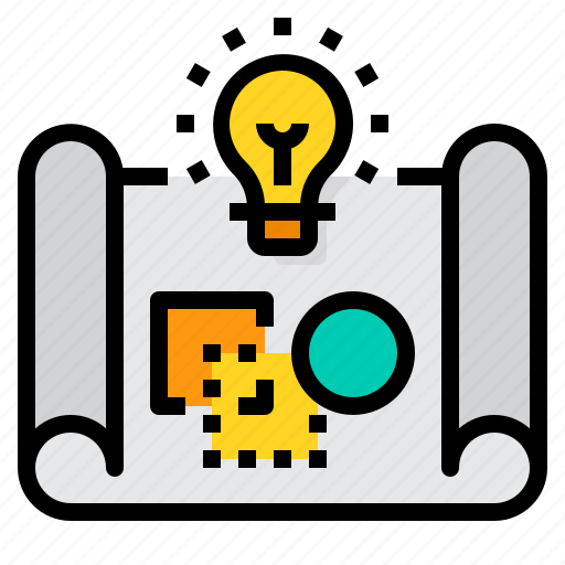 Art, bulb, design, graphic, idea, light, sketch icon - Download on Iconfinder