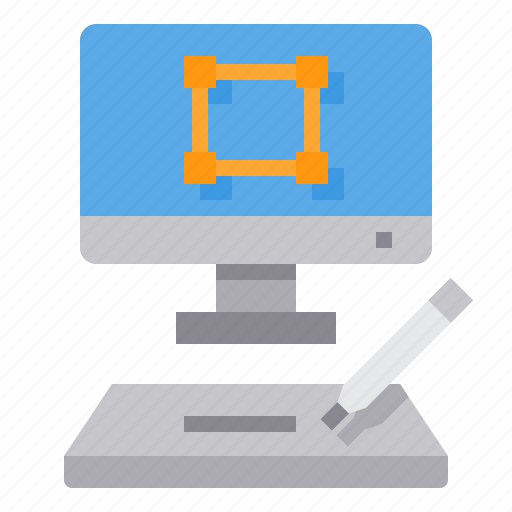 Computer, designer, graphic, monitor, tablet icon - Download on Iconfinder