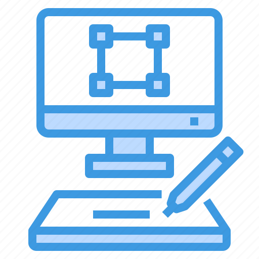 Computer, designer, graphic, monitor, tablet icon - Download on Iconfinder