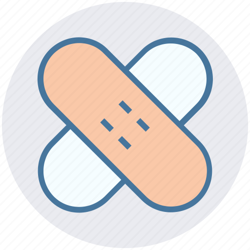 Band aid, bandage, first aid, healthcare, injury, plaster icon - Download on Iconfinder