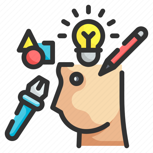 Creative, mind, brain, thinking, intelligence icon - Download on Iconfinder